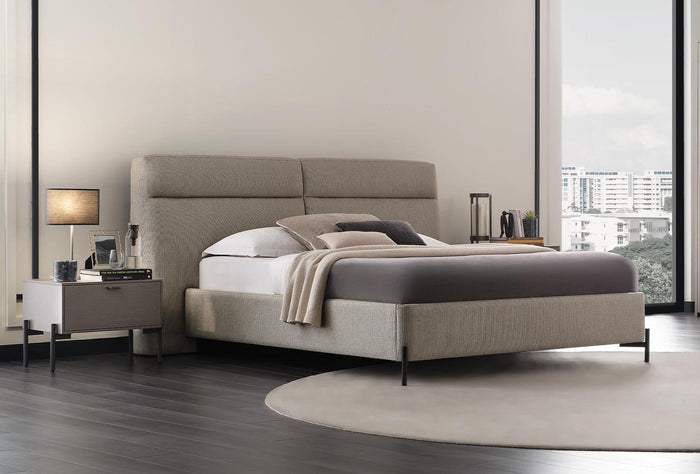 Berta Boxspring Met Hoofdbord 71001 Beige
