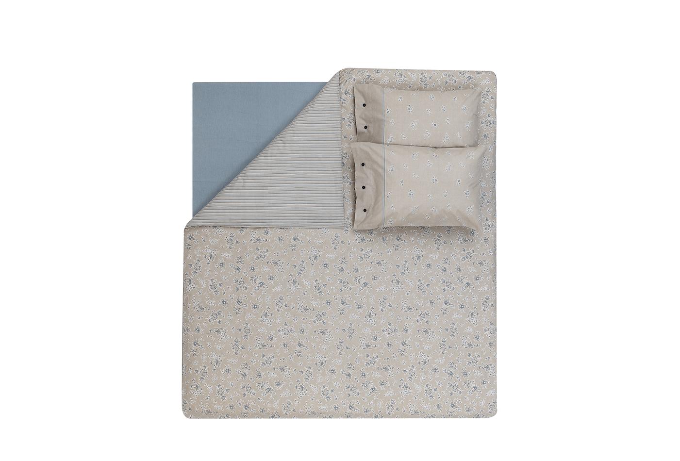 Aveline Beige Dekbedovertrekset Eenpersoons - foto 6