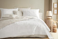 Loras Wit Bed Sprei Tweepersoons