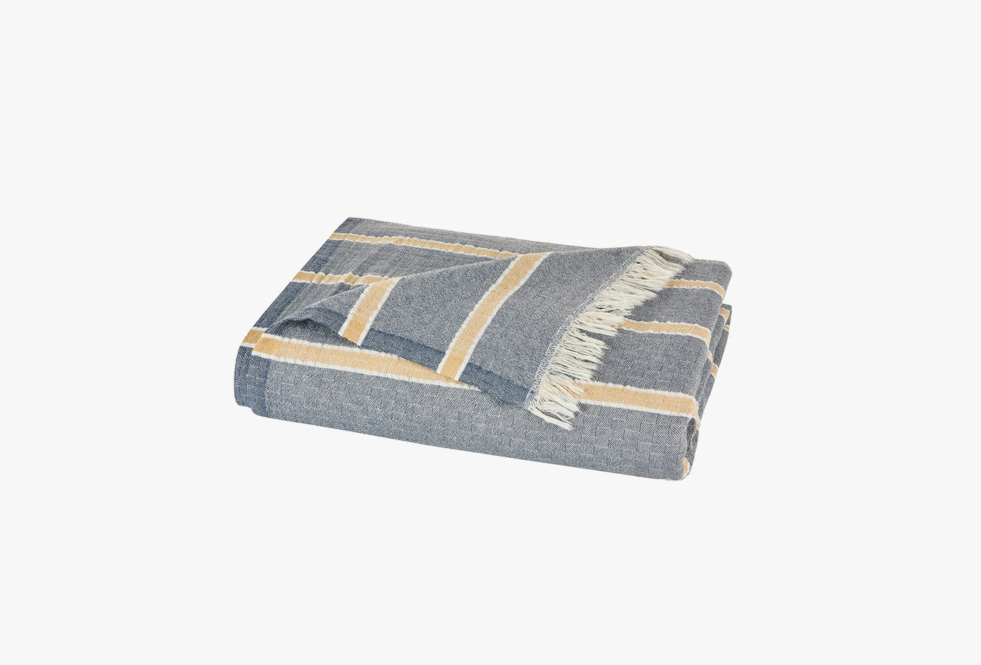 Vitali Marineblauw Pique Bed Sprei Tweepersoons - foto 2