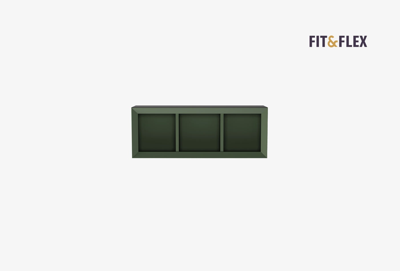 Fit Flex Wandmodule Groen 80x30
