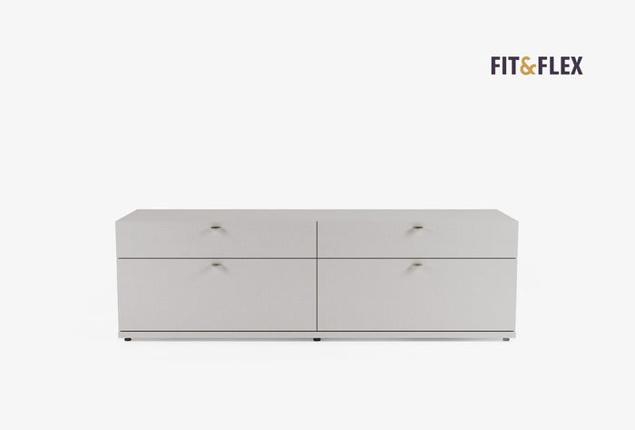 Fit Flex 4 met lades met basis Module Keten 160X49