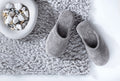 Essentials Grijs Badkamer Slipper