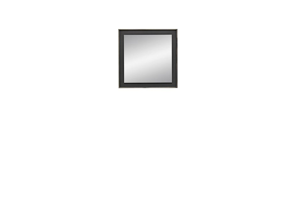 Legato Spiegel Zwart 70X70 Cm
