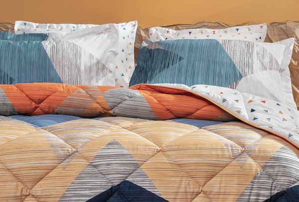 Aden Marineblauw Slaapset Eenpersoons