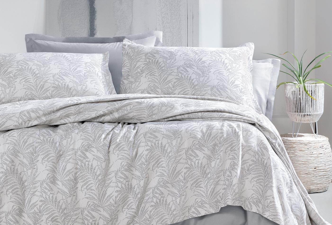 Agape Grijs Bed Sprei Eenpersoons - foto 3