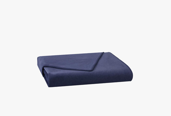Garen Marineblauw Bank Plaid Tv-plaid 140X220 Cm