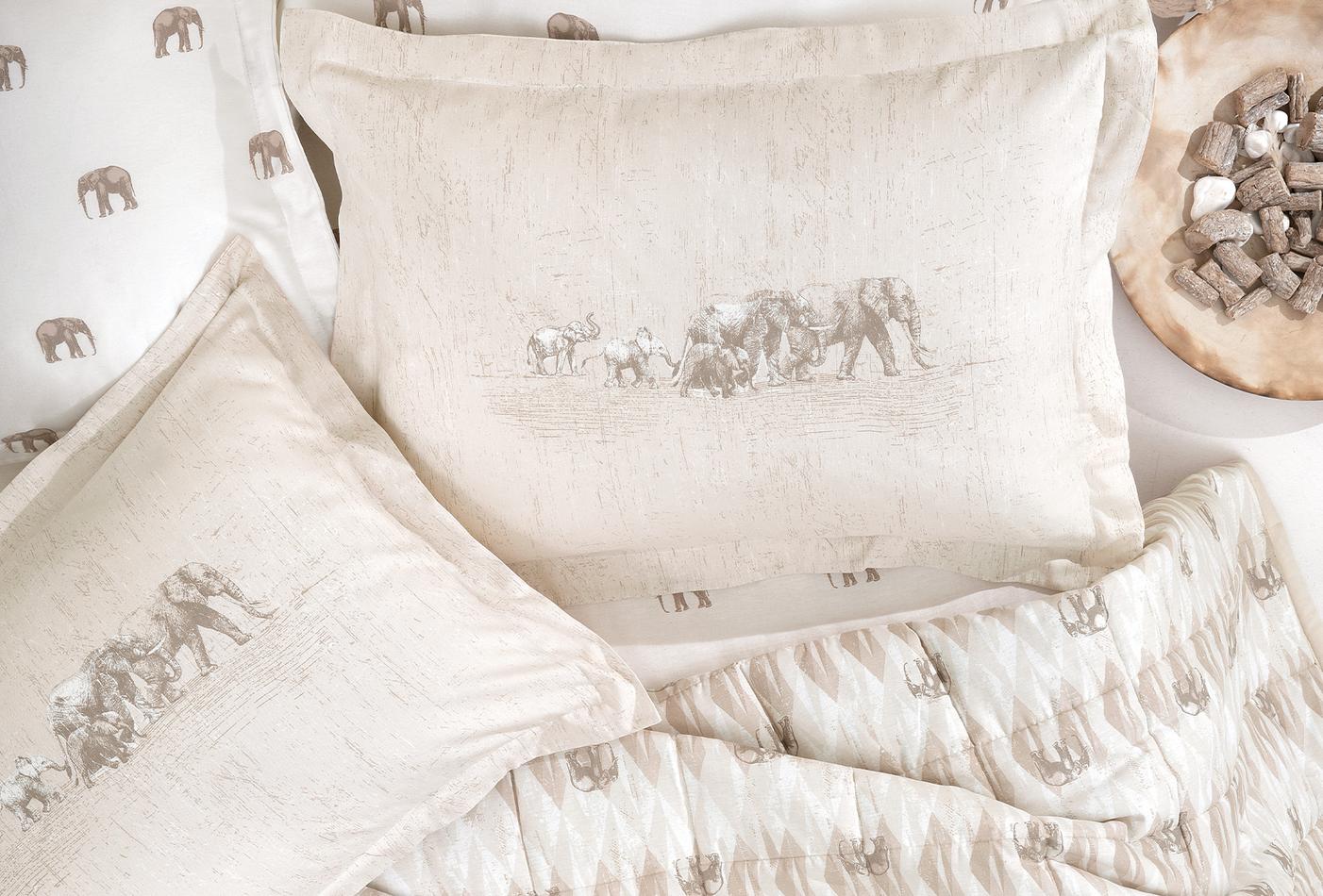 Barnet Beige Bed Sprei Tk Eenpersoons - foto 3