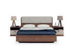 Mistral Bed met hoofdbord 160x200 cm Creme leatherlook - foto 5