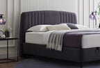Canto Silver Boxspring met hoofdbord 90x190 cm Antraciet - foto 4
