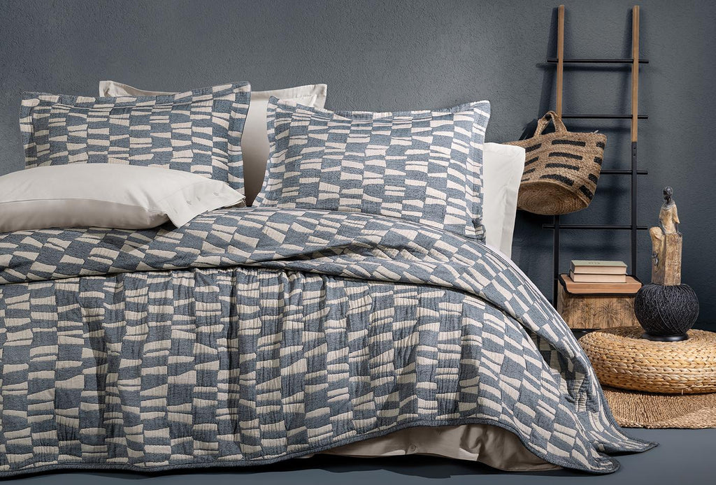 Tolina Indigo Bed Sprei Tweepersoons - foto 3