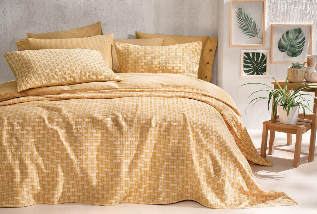 Clara Mosterd Beddenspreiset Eenpersoons