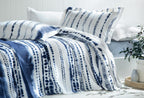 Darby Blauw Pique Tk Eenpersoons - foto 4