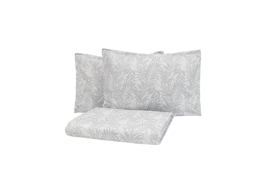 Agape Grijs Bedsprei Eenpersoons