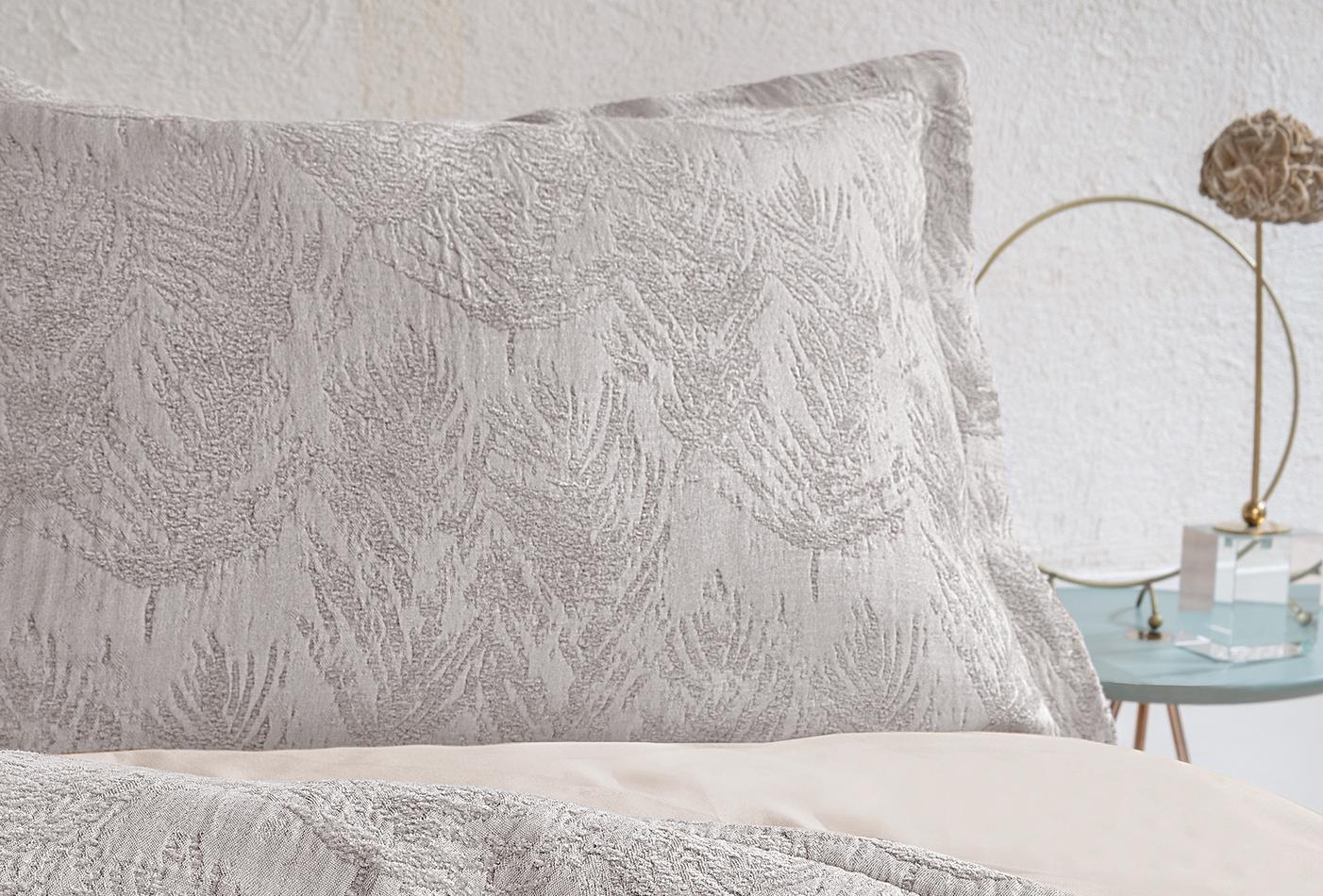 Ella Taupe Bed Sprei Seti Tweepersoons - foto 5