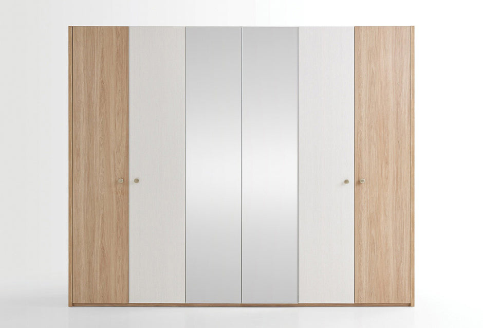 Perge Kledingkast 6-deurs 272X222 Cm