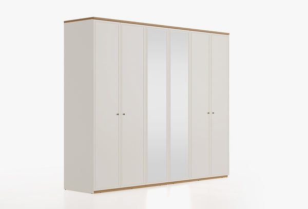 Marsana Kledingkast 6-deurs 272X222 Cm