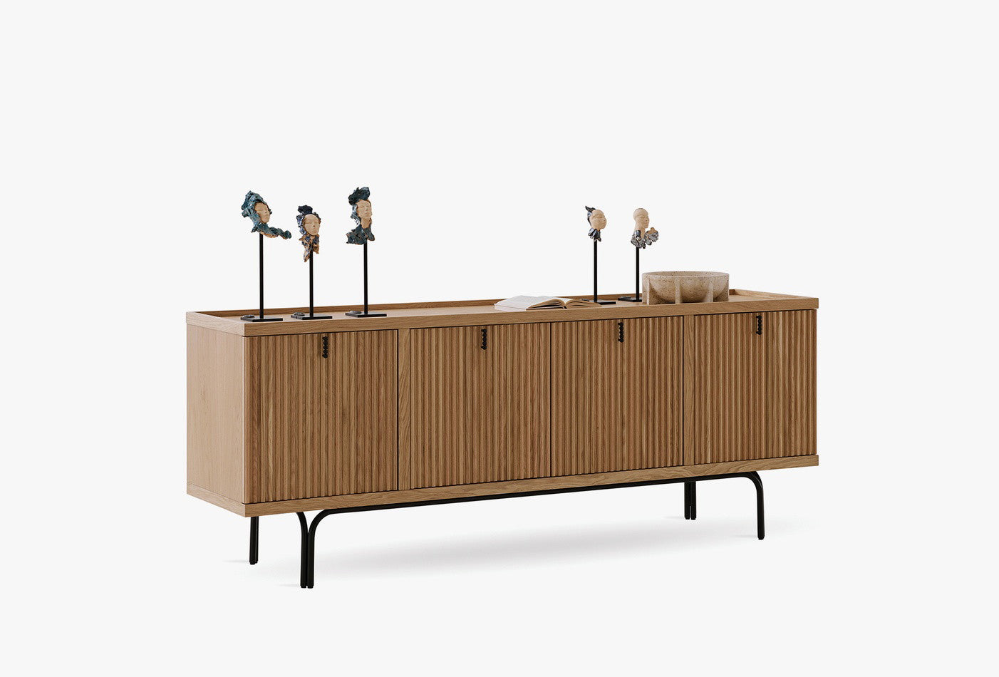 Austin Dressoir Licht OAK kleur 2085X80 cm - foto 2