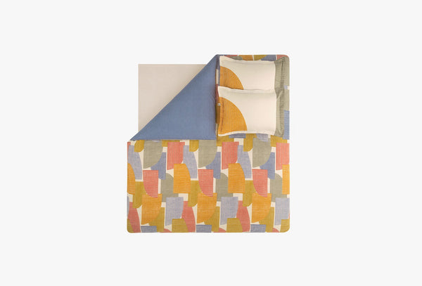 Jerry Blauw Dekbedovertrekset Tweepersoons Xl