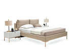 Legato Bed Met Hoofdbord Creme leatherlook - foto 4