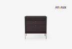 Fit & Flex Module met 3 lades op poten - Bitter 80x82 cm