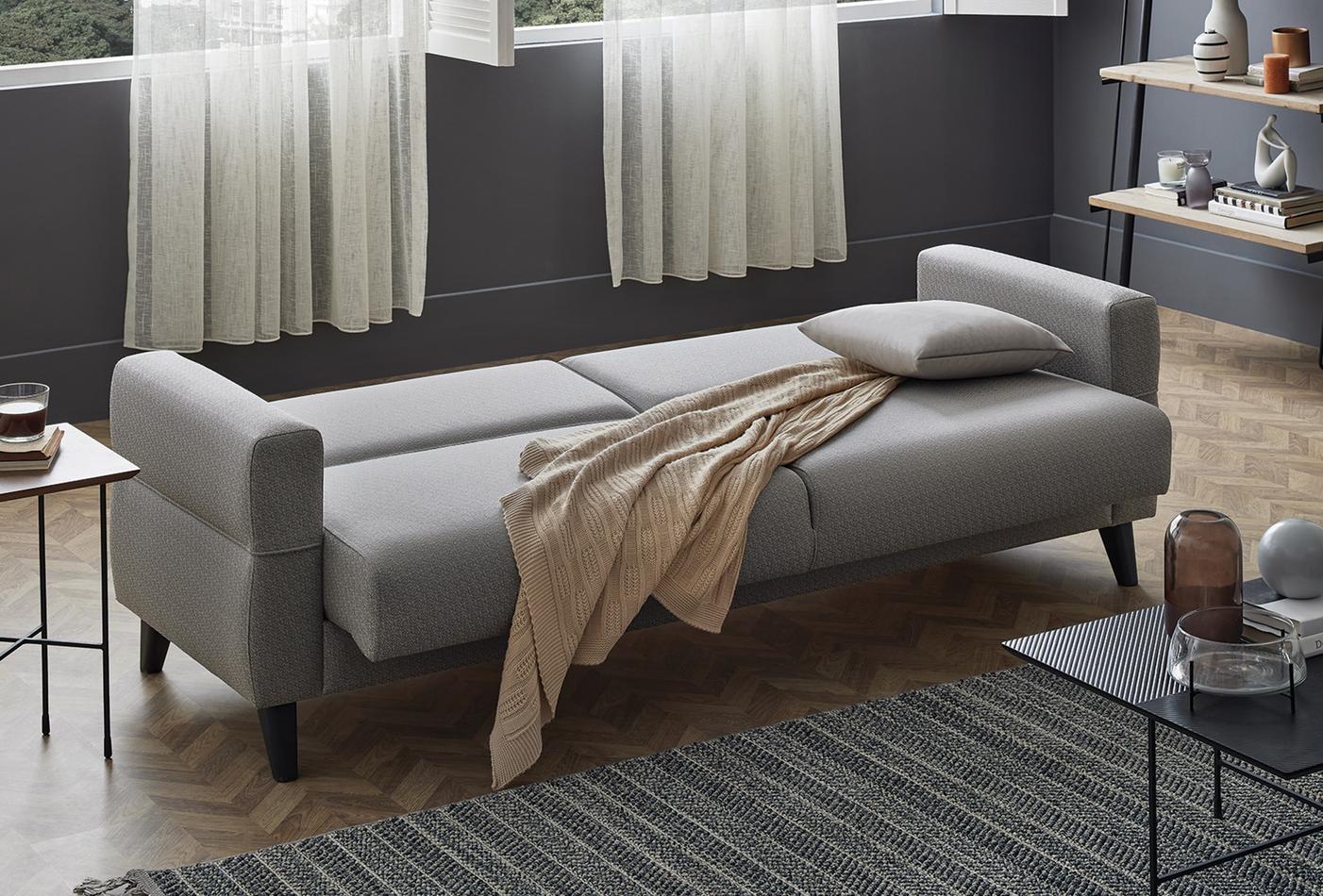 Astera 3-zitsbank met slaapfunctie + Fauteuil - foto 4