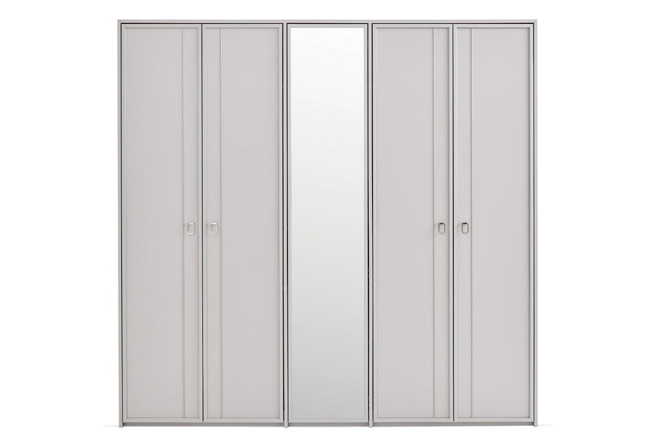Hera Kledingkast 5-deurs 226X221 Cm