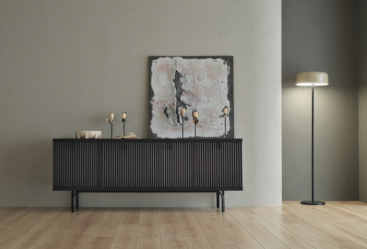 Austin Dressoir Donker OAK kleur 2085X80 cm - foto 4