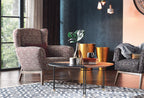 Netha Fauteuil Linnen geweven Creme - foto 6