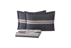 Recta Marineblauw Pique Bed Sprei Seti Tweepersoons - foto 4