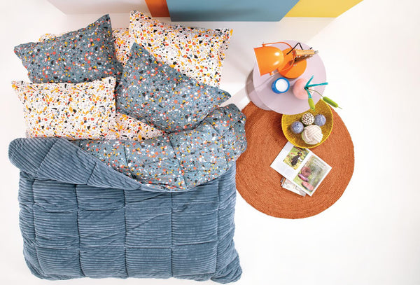 Terazzo Indigo Triola Set Eenpersoons