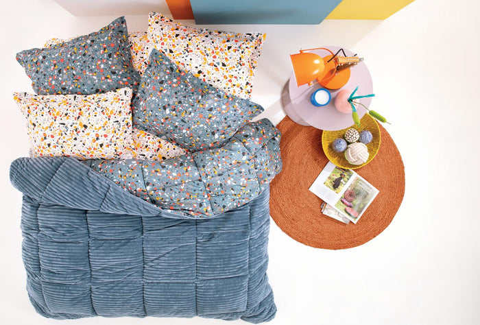 Terazzo Indigo Triola Set Eenpersoons