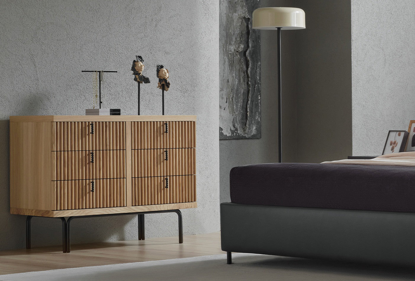 Austin Ladekast OAK kleur 6 met lades 103x83 cm - foto 3