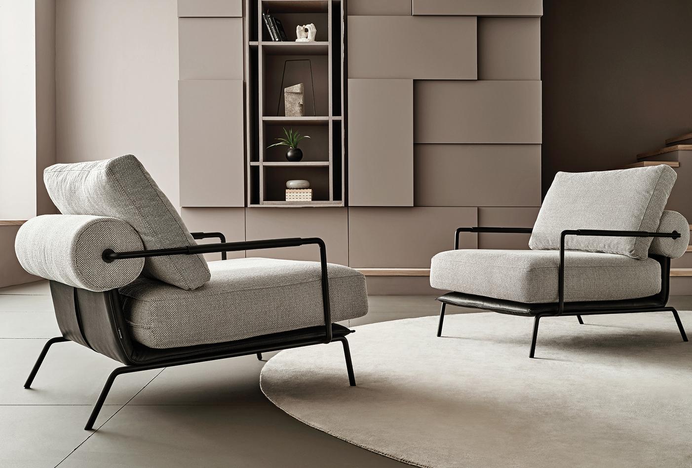 Manila Fauteuil Linnen geweven Wit - foto 5