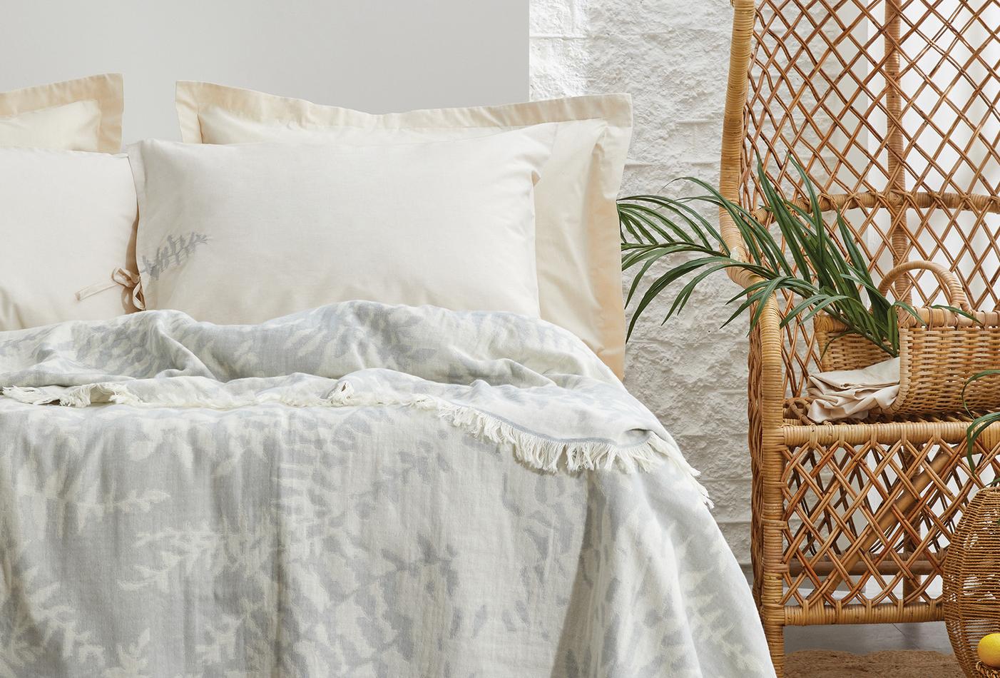 Lorena Grijs Bed Sprei Tk Tweepersoons - foto 3