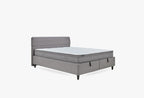 Sleep Balance Bed Boxspring met hoofdbord 90x190 cm Bruin - foto 2
