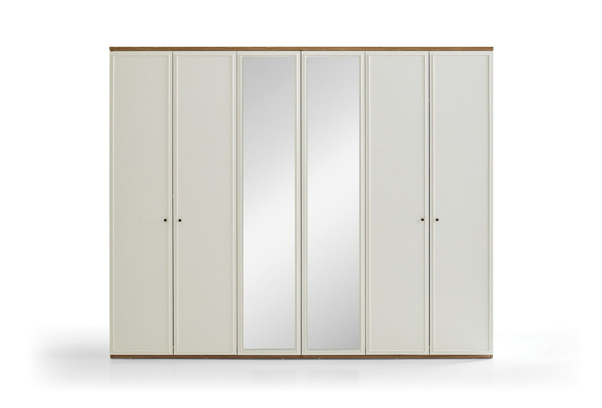 Marsana Kledingkast 6-deurs 272x222 cm - foto 4