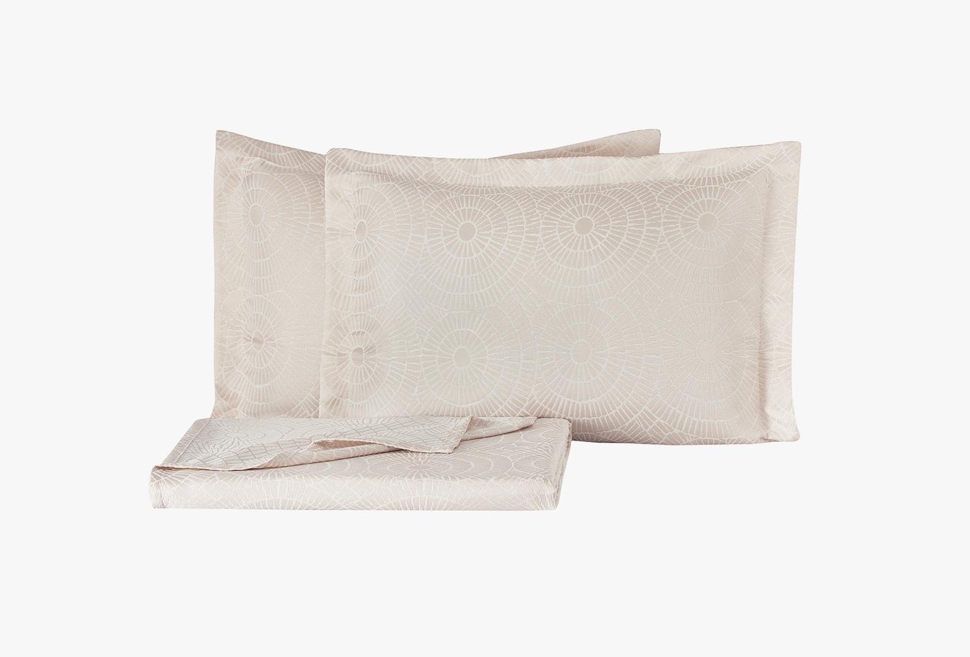 Heliks Beige Bed Sprei Seti Tweepersoons - foto 2