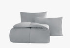 Macaron Grijs Dekbed Kussen Set Eenpersoons - foto 2