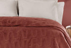 Tricia Terracotta Deken Tweepersoons - foto 4
