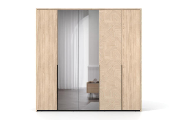 Terra Kledingkast 5-deurs 227X221 Cm