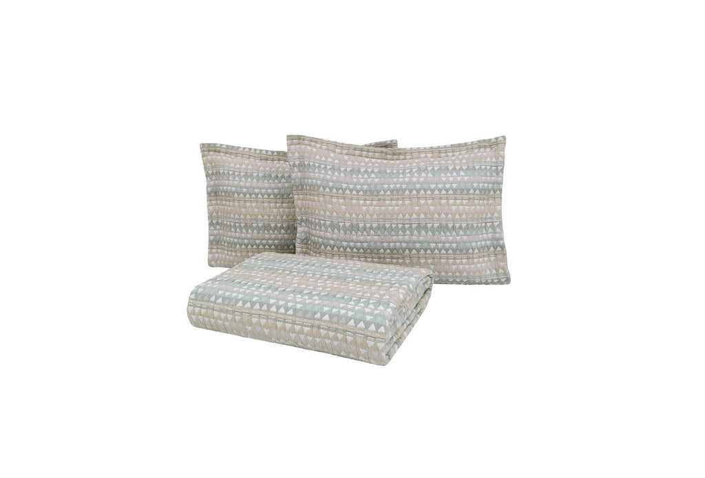 Akoni Beige Bed Sprei Seti Eenpersoons - foto 2