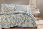 Tanna Indigo met bedsprei Dekbedovertrekset Tweepersoons