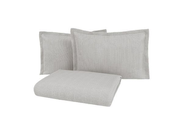 Digna Grijs Bed Sprei Eenpersoons