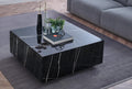 Tosca Salontafel Zwart 90x35