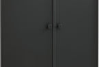 Parma Kledingkast 2-deurs Donker Notenhout Zwart 90x221 cm - foto 5