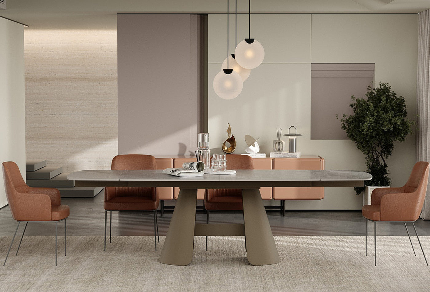 Salda Eettafel Uitschuifbaar 160 240x90 cm - foto 4