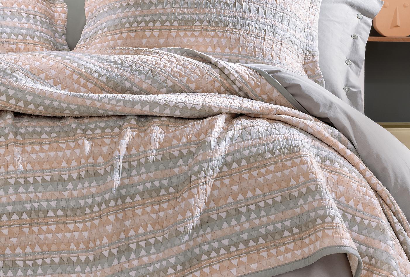 Akoni Beige Bed Sprei Seti Eenpersoons - foto 5