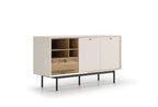 Loreto Klein Dressoir Eettafel Uitschuifbaar 120 cm Cordell Eetkamerstoel 4 Stuks - foto 4