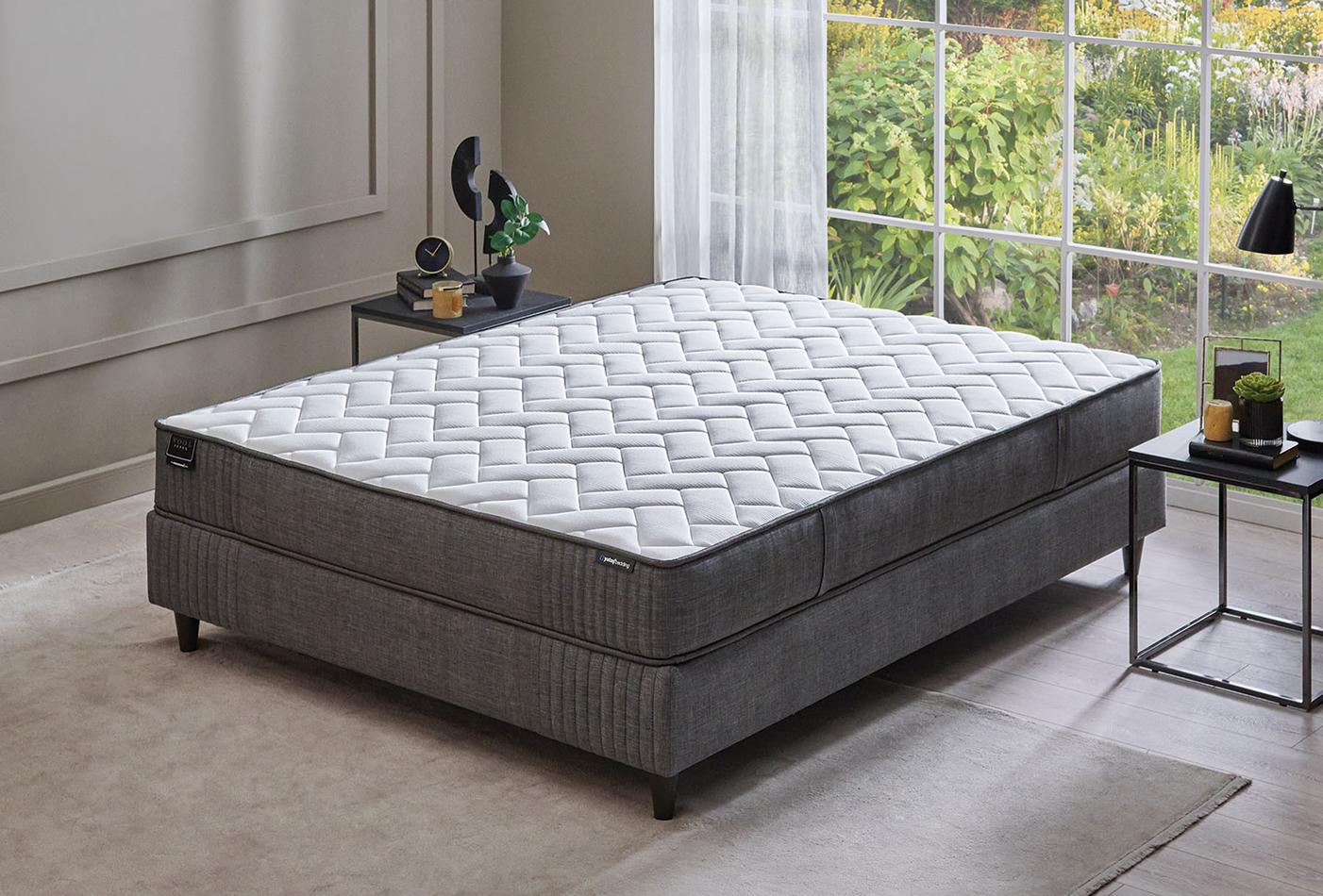 Wool Sense Pro Dht met veren Serie Bed 090x190 cm